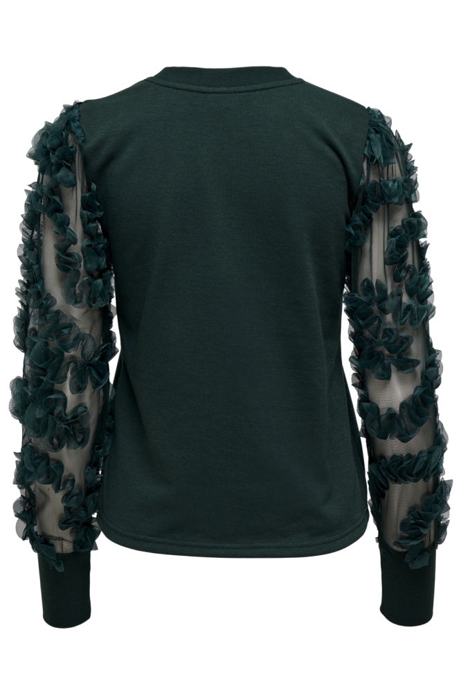 JDYFAIRVIEW L/S SWEAT JRS NOOS 15220558 PANDEROSA PINE
